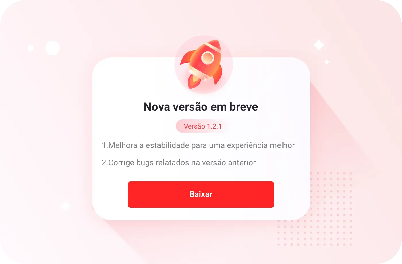 Atualizações rápidas