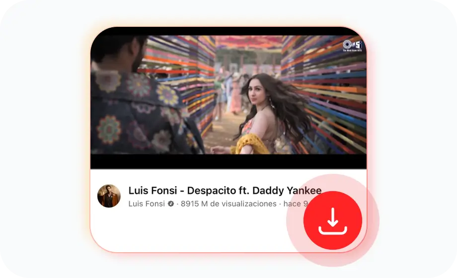 Comece a baixar vídeos e músicas